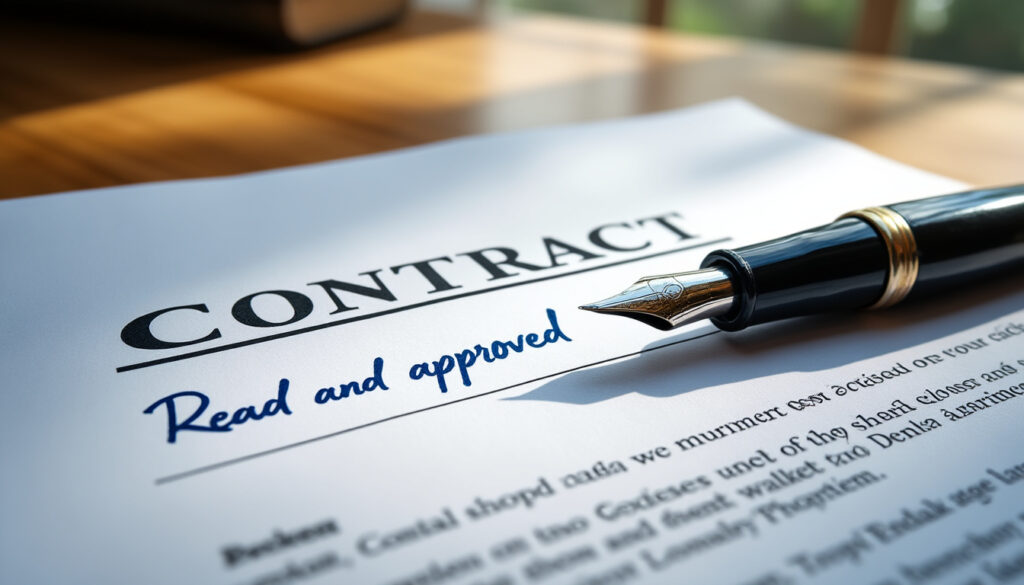 découvrez la valeur juridique et les usages de la signature précédée de la mention « lu et approuvé », un élément clé dans la validation des documents contractuels.