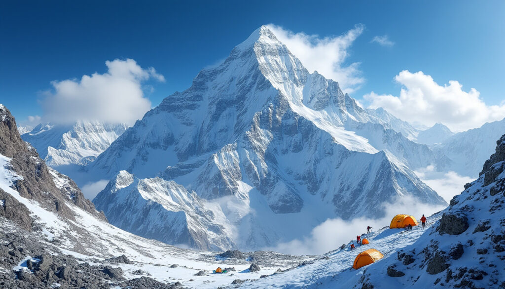 découvrez tout sur l'everest, la montagne la plus haute du monde : son histoire, ses défis, et les expéditions célèbres qui ont marqué son ascension.