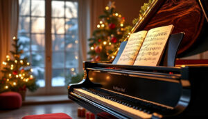 téléchargez facilement la partition de petit papa noël, adaptée au piano et chant, idéale pour débutants et moments festifs.