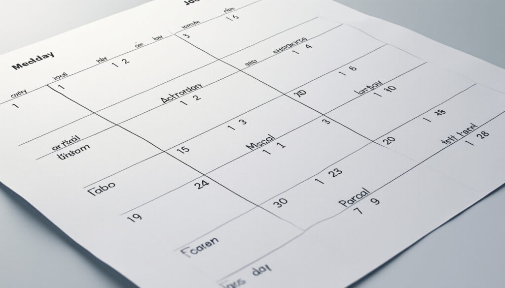 découvrez comment organiser votre emploi du temps grâce au calendrier des semaines paires et impaires, avec une numérotation claire pour une meilleure gestion de vos activités.