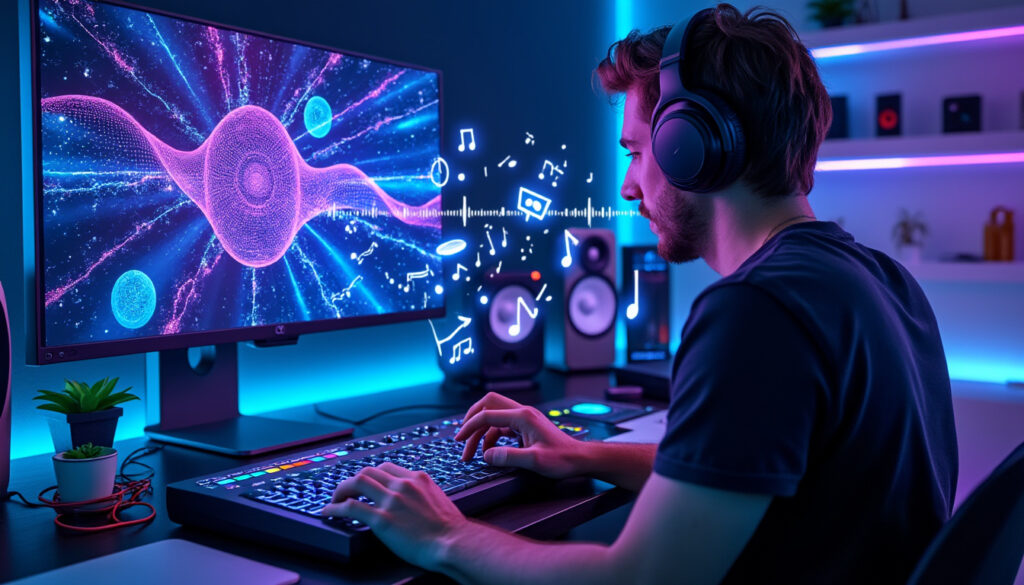 découvrez comment créer facilement des morceaux de musique uniques grâce à l’intelligence artificielle, même sans compétences techniques.