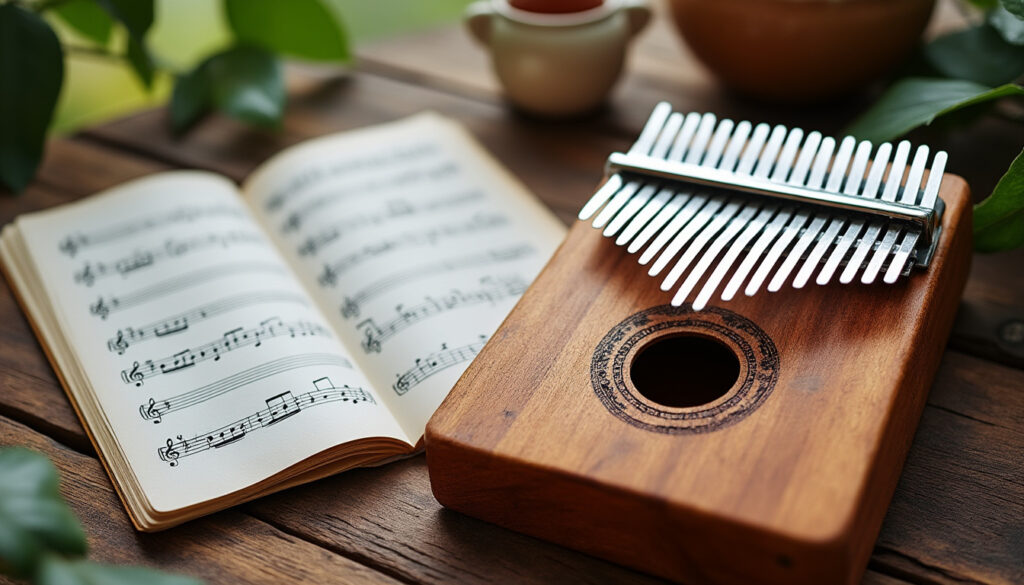 découvrez des partitions de kalimba spécialement conçues pour les débutants, avec des morceaux faciles à apprendre et à jouer rapidement pour progresser en douceur.